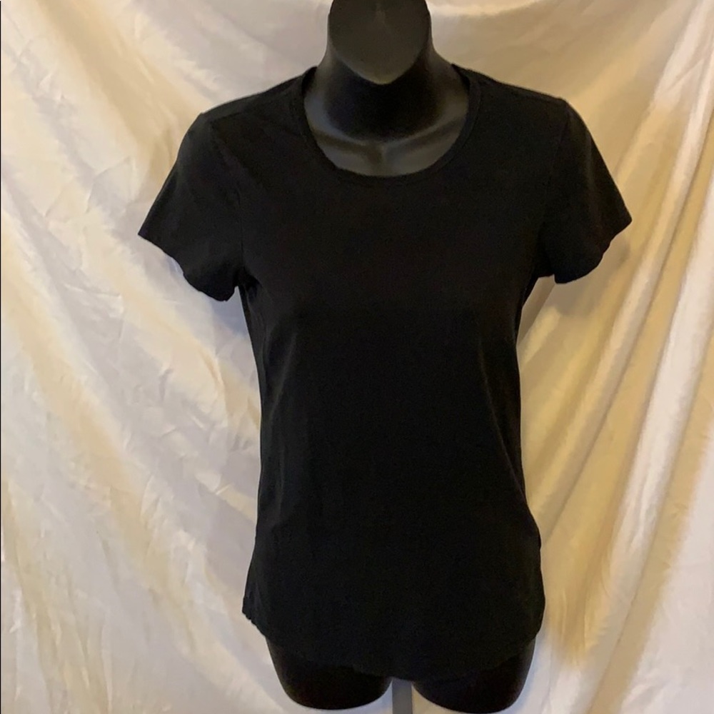 Black small old navy fitted T-shirt - Picture 1 of 2